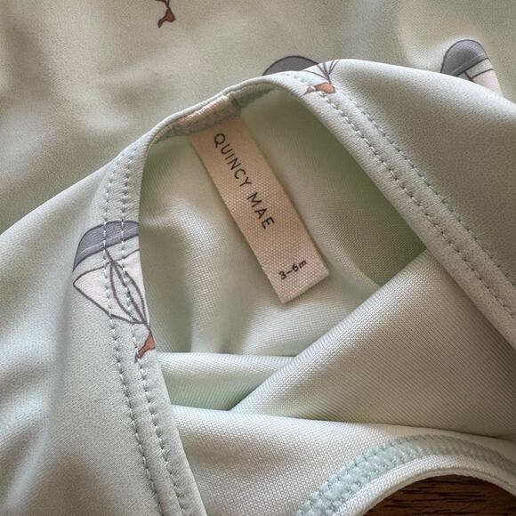 Quincy Mae Scoop Back One Piece - Sailboats - Size 3-6m - Picture 2 of 4